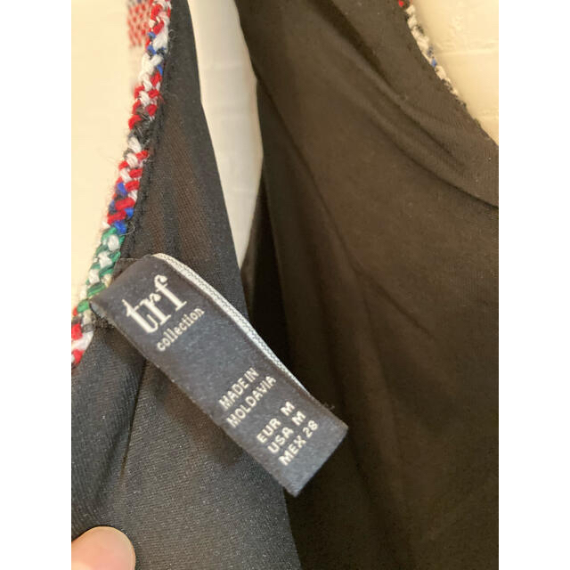 ZARA(ザラ)のこころ様専用 |  ZARA trf ジャンパースカート チェック柄 レディースのワンピース(ひざ丈ワンピース)の商品写真