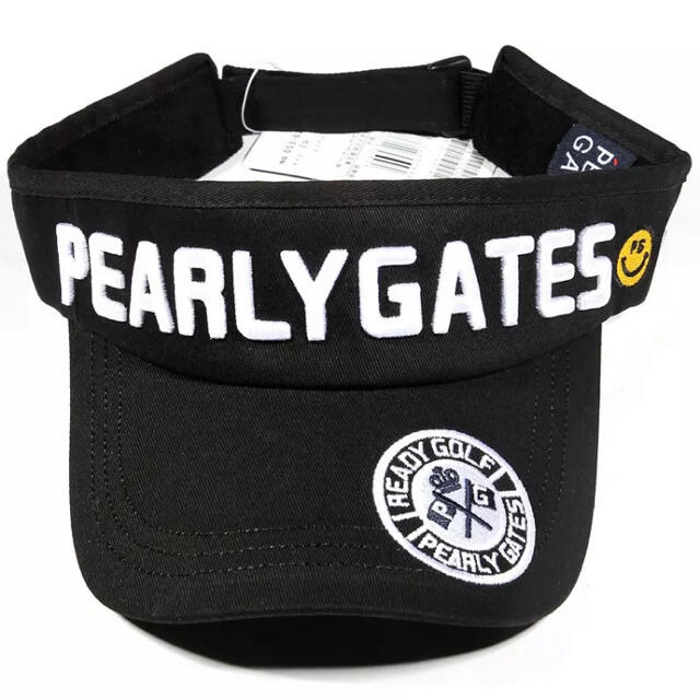 PEARLY GATES(パーリーゲイツ)のパーリーゲイツ　ゴルフバイザー　バイザー　ユニセックス メンズの帽子(サンバイザー)の商品写真