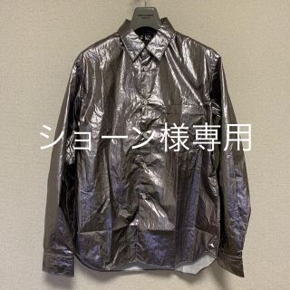 コムデギャルソンオムプリュス(COMME des GARCONS HOMME PLUS)のコムデギャルソン オムプリュス 2021SS シルバーブラウス(シャツ)