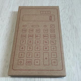 ムジルシリョウヒン(MUJI (無印良品))の無印良品　電卓(オフィス用品一般)