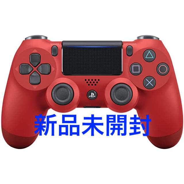 PlayStation4 - PS4 コントローラー 新品 未開封 マグマレッド SONY ...