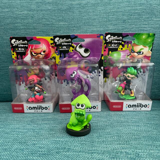 スプラトゥーン amiibo 4体セット - ゲームキャラクター