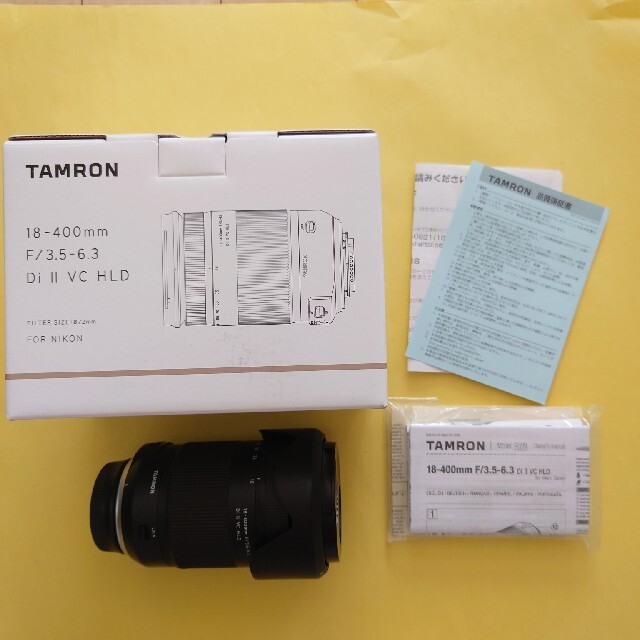 TAMRON(タムロン)のTAMRON 18-400F3.5-6.3 Nikon用 スマホ/家電/カメラのカメラ(レンズ(ズーム))の商品写真