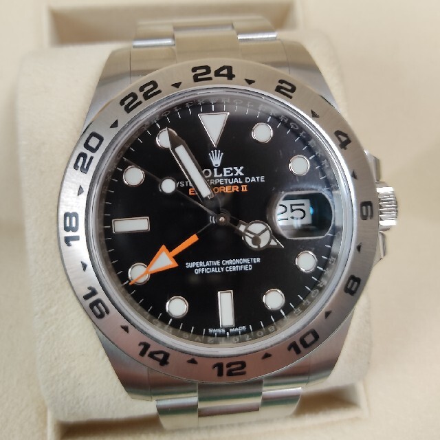 ROLEX(ロレックス)のsoraさん専用エクスプローラー2 216570 ブラック 2019年購入  メンズの時計(腕時計(アナログ))の商品写真