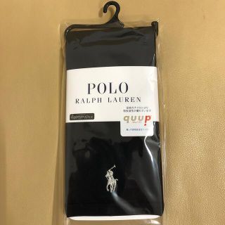 ポロラルフローレン(POLO RALPH LAUREN)の新品　レディース  ポロラルフローレン　10分丈黒レギンス　M〜L寸　日本製(レギンス/スパッツ)