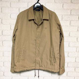 フレッドペリー(FRED PERRY)のタイムセール　フレッドペリー コーチジャケット ベージュ Lサイズ(ブルゾン)