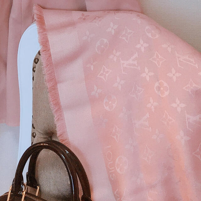 LOUIS VUITTON - 【新品】LOUIS VUITTON ルイヴィトン ストール ピンク の通販 by ♡Dior｜ルイヴィトンならラクマ