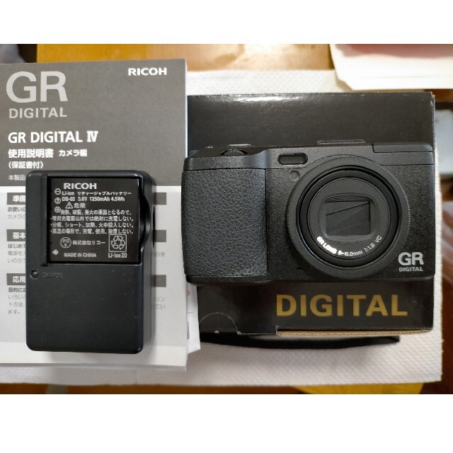 RICOH GR DIGITAL IV デジタルカメラ