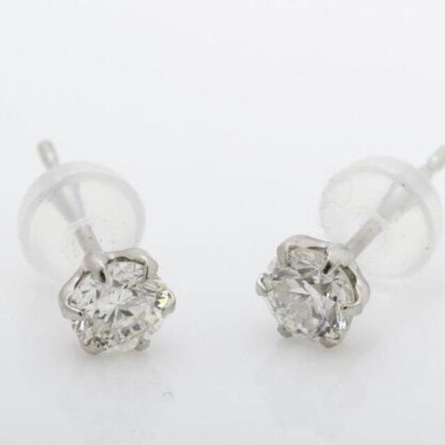 ★極美品★ダイヤモンドピアス Pt900 D0.198ct D0.207ct