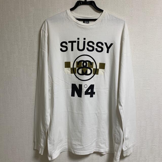 STUSSY(ステューシー)のSTUSSY ステューシー　シャネルロゴ　ロンT サイズXL メンズのトップス(Tシャツ/カットソー(七分/長袖))の商品写真