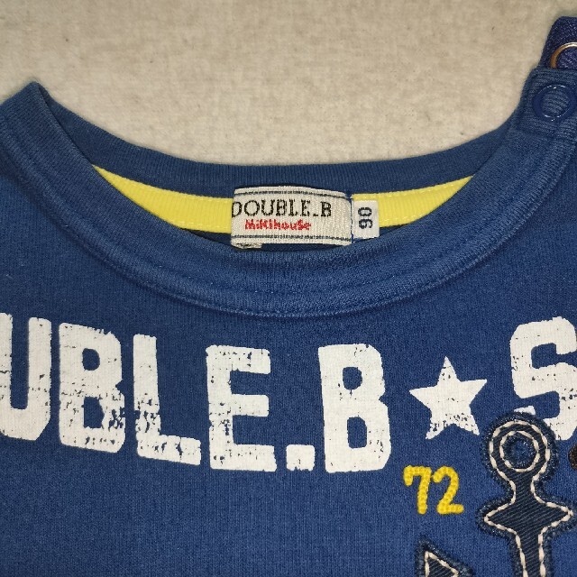 DOUBLE.B(ダブルビー)のダブルビーTシャツ☆90 キッズ/ベビー/マタニティのキッズ服男の子用(90cm~)(Tシャツ/カットソー)の商品写真