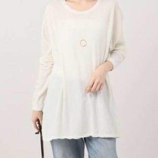 プラージュ(Plage)のplage high twist sheer ロンTシャツ　値下げ(Tシャツ(長袖/七分))