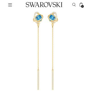 スワロフスキー(SWAROVSKI)のスワロフスキー　ピアス(ピアス)