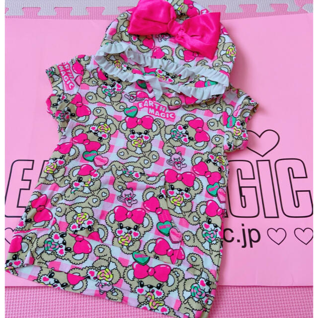 EARTHMAGIC(アースマジック)のロリポップ♡ 100 キッズ/ベビー/マタニティのキッズ服女の子用(90cm~)(Tシャツ/カットソー)の商品写真