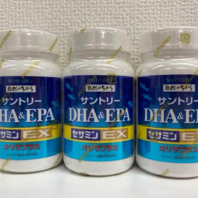 サントリー セサミンEX DHA＆EPA オリザプラス 120粒の通販 by めい's shop｜ラクマ