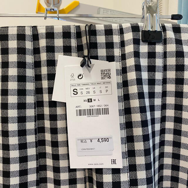 ZARA - ZARA ギンガムチェック柄ミニスカート タグ付きの通販 by ZARA - ZARA ギンガムチェック柄ミニスカート タグ付きの通販 by