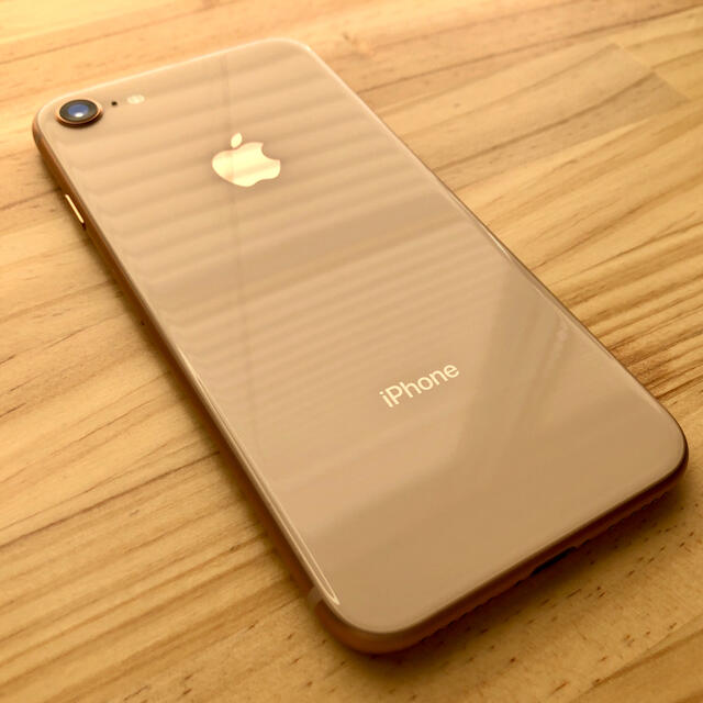 【かなり美品】iPhone8 64GB ゴールド SIMフリー バッテリー90%