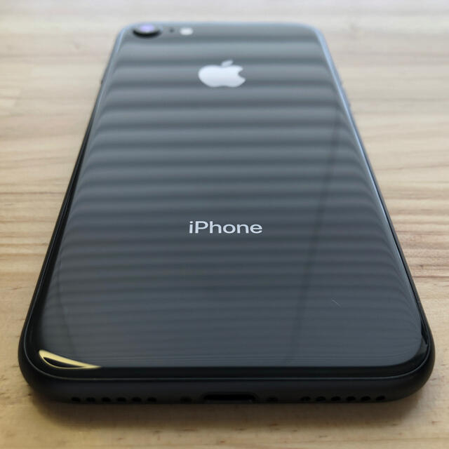 【かなり美品】iPhone8 64GB 黒 SIMフリー バッテリー90%以上