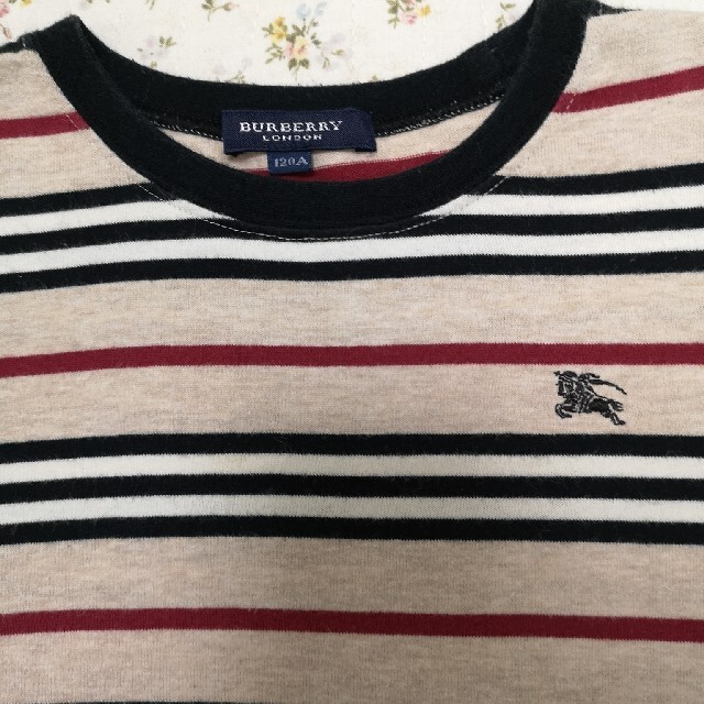 BURBERRY(バーバリー)のバーバリーのTシャツ　120☆キッズ キッズ/ベビー/マタニティのキッズ服男の子用(90cm~)(Tシャツ/カットソー)の商品写真