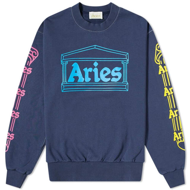 【ARIES / アリーズ】 COLUMN SWEATSHIRT