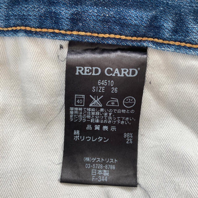 RED CARD Darling 26 大き目サイズ レディースのパンツ(デニム/ジーンズ)の商品写真