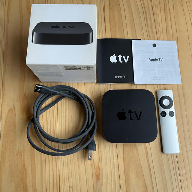 Apple(アップル)のapple TV 箱と付属品あり スマホ/家電/カメラのテレビ/映像機器(その他)の商品写真