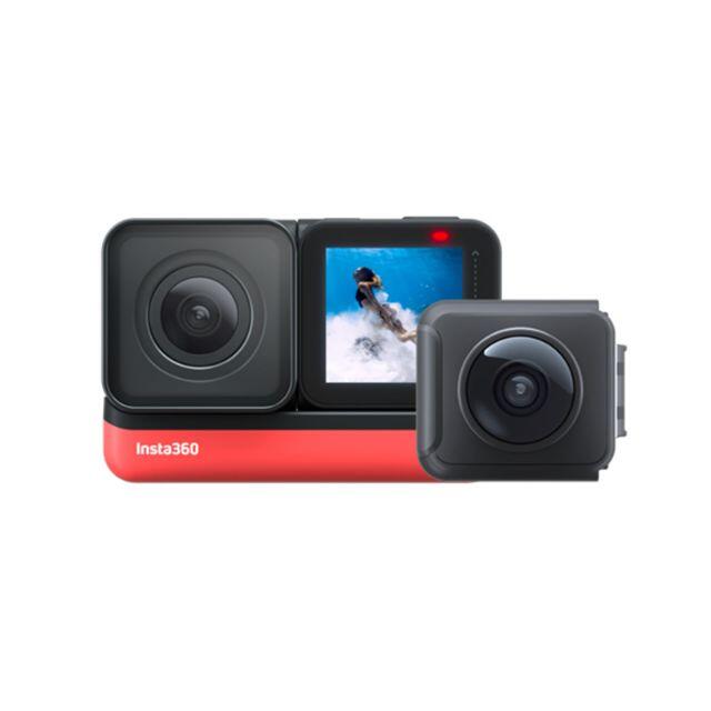 Insta360 ONE R ツイン版 3in1 充電ケーブル付き アクション 【ギフ_