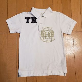 トミーヒルフィガー(TOMMY HILFIGER)のTOMMY HILFIGER　キッズポロシャツ　白(Tシャツ/カットソー)