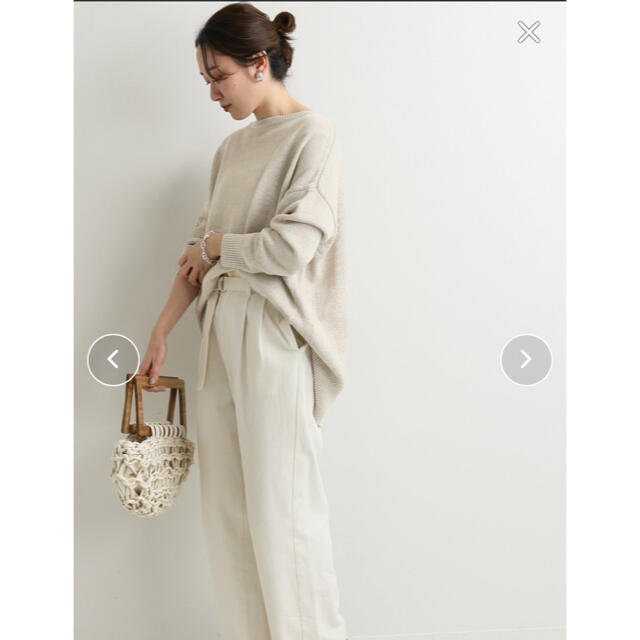 安い特価 IENA - テープヤーン ワイドクルーネックプルオーバー イエナ