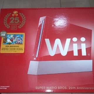 Wii - Nintendo Wii☆赤☆25周年バージョン☆美品の通販 by ako's shop 