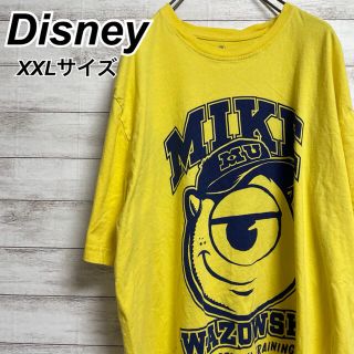 ディズニー(Disney)のXXLサイズ 古着 半袖 Tシャツ ディズニー マイク モンスターズインク(Tシャツ/カットソー(半袖/袖なし))