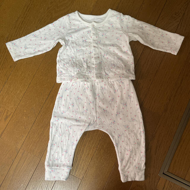 PETIT BATEAU(プチバトー)のプチバトー　74センチ　セットアップ キッズ/ベビー/マタニティのベビー服(~85cm)(カーディガン/ボレロ)の商品写真