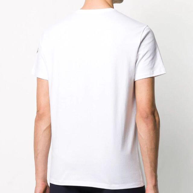 人気定番新品 MONCLER Tシャツ size XXLの通販 by NEO 's shop｜モンクレールならラクマ - 108 MONCLER ホワイト クールネック 在庫豊富な