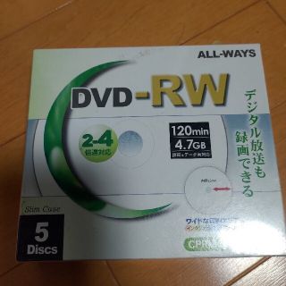 DVD-RW 未開封　５枚(その他)