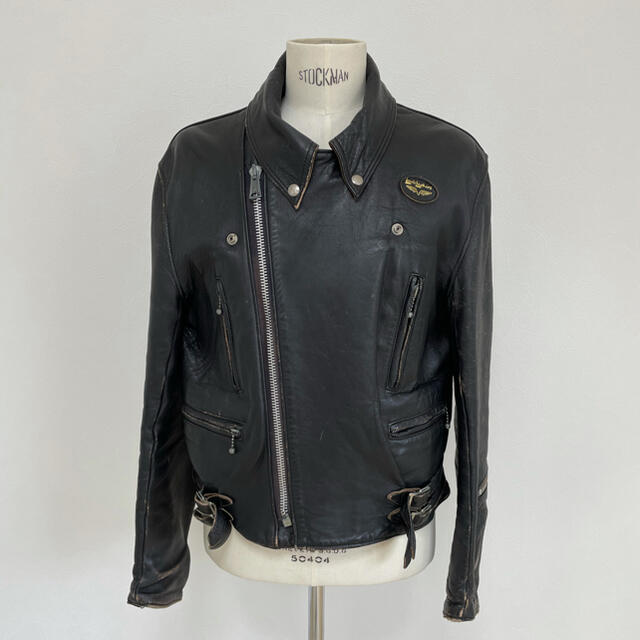 Lewis Leathers(ルイスレザー)のLewis Leathers - Lightning 391 - (1970s) メンズのジャケット/アウター(ライダースジャケット)の商品写真