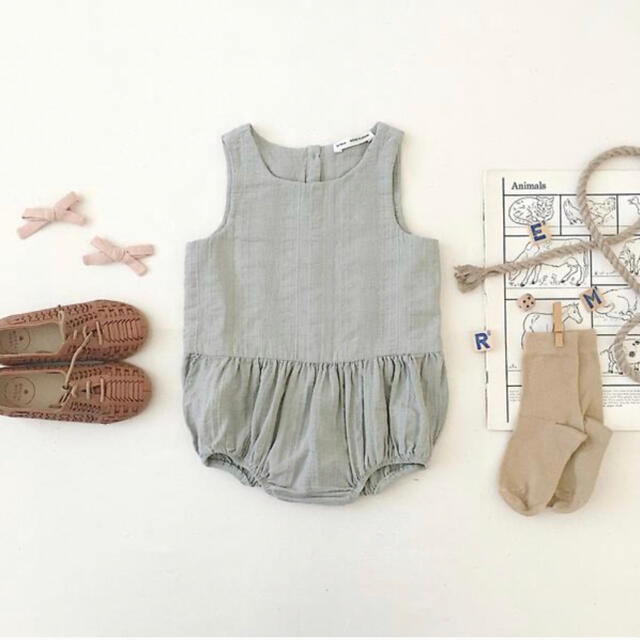 キッズ/ベビー/マタニティ【新品】soor ploom  Lois Playsuit  Mist 4y