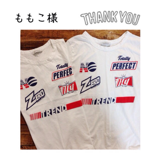 ももこ様＊Lサイズ レディースのトップス(Tシャツ(半袖/袖なし))の商品写真