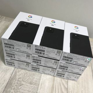 グーグルピクセル(Google Pixel)の★ひぐ様専【新品/SIMフリー】Google Pixel4a 5G★9台おまとめ(スマートフォン本体)