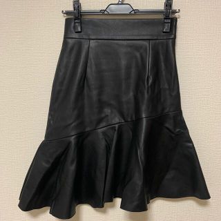 ダブルスタンダードクロージング(DOUBLE STANDARD CLOTHING)のマリ様専用★フェイクレザースカート(ミニスカート)