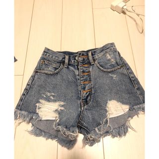 マウジー(moussy)のデニムショートパンツ(ショートパンツ)