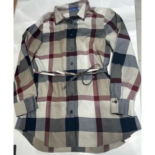 バーバリーブルーレーベル(BURBERRY BLUE LABEL)のブルーレーベルクレストブリッジ　チェックシャツ(シャツ/ブラウス(長袖/七分))