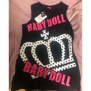 ベビードール(BABYDOLL)のBABYDOOL ベビードール　S ノースリーブ　タンクトップ　新品　未使用(Tシャツ/カットソー)