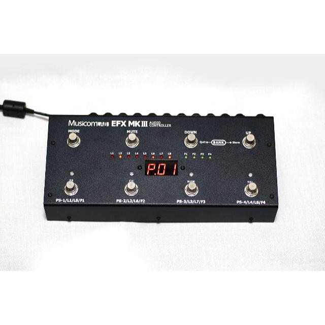 スイッチャー】Musicom Lab EFX MK3 Plus スイッチャー】Musicom Lab EFX MK3 Plus
