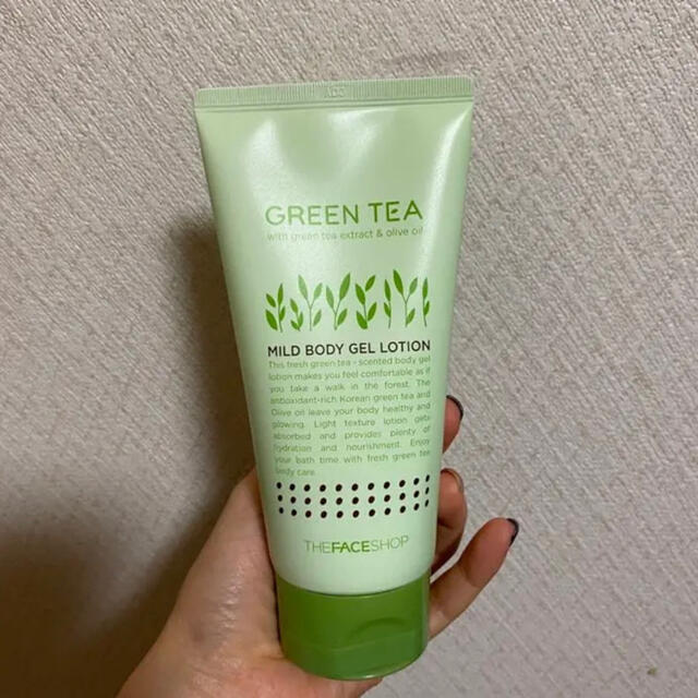 THE FACE SHOP(ザフェイスショップ)のTHEFACESHOP GREENTEA MILDBODYボディジェルローション コスメ/美容のボディケア(ボディクリーム)の商品写真