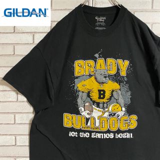 ギルタン(GILDAN)の90s 古着 ギルダン Tシャツ プリント ビッグシルエット ゆるだぼ(Tシャツ/カットソー(半袖/袖なし))