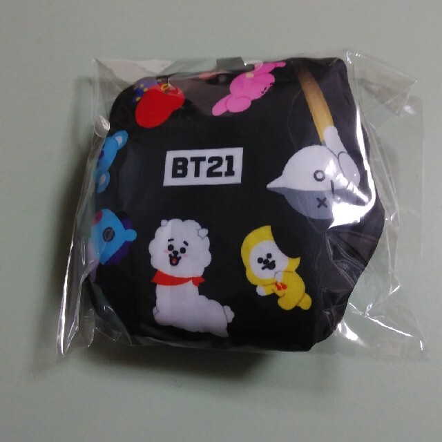 防弾少年団(BTS)(ボウダンショウネンダン)のBT21 ファミリーマート限定 エコバッグ レディースのバッグ(エコバッグ)の商品写真