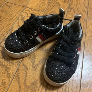 トミーヒルフィガー(TOMMY HILFIGER)のトミーヒルフィガー　キッズ　スニーカー　14cm US7 ラメ(スニーカー)