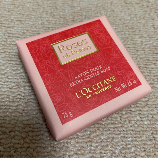 L'OCCITANE(ロクシタン)の【新品】ロクシタン　ローズ　バスソープ コスメ/美容のボディケア(ボディソープ/石鹸)の商品写真