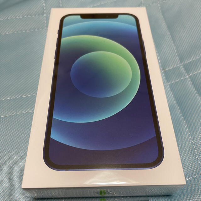 新品未開封　SIMフリー　iPhone12 青　128GB