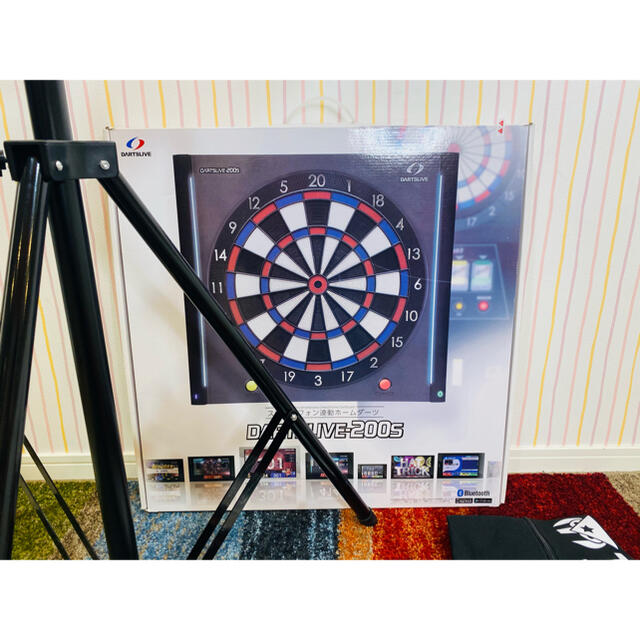 DARTSLIVE200s × TRiNiDAD STAND エンタメ/ホビーのテーブルゲーム/ホビー(ダーツ)の商品写真